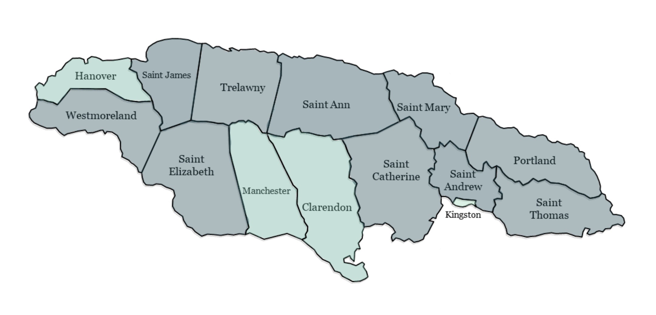 Jamaica Coverage Map
